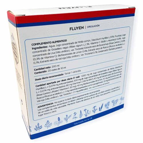 FLUYEN - CIRCULACIN (20 Viales)