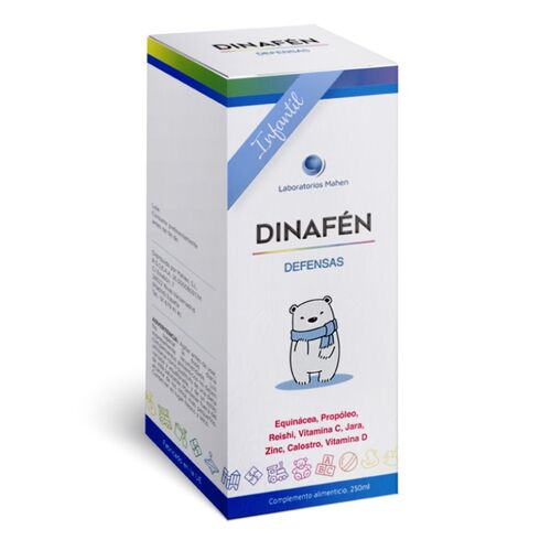 DINAFÉN INFANTIL - DEFENSAS (250 ml.)