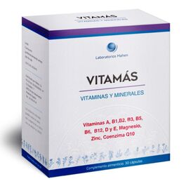 VITAMÁS - VITAMINAS Y MINERALES (30 Cápsulas)